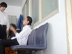 04288 Beautiful girl faints in agony