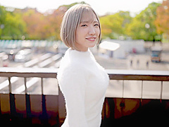 街中でも目を引く派手めでキレイな女子大生ギャルがAV出演