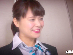 Flight Attendant Fucks On A Plane - Haruka Miura