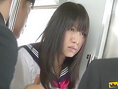 Japanese Student 18+ Squirts At The Subway While More Men Play With Her Bush