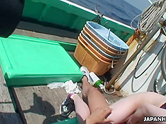 Asian Fishermen Catch Some Birds They Boat Fuck