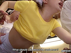 Fucking The Cook In The Back Of The Kitchen