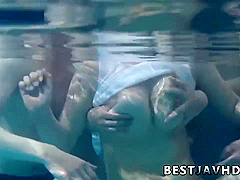 Suzuna Komiya - Horny Japanese Bj By Poolside