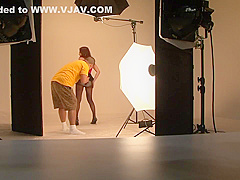 Japanese Hottie Enjoys Sucking And Riding - Yu Uehara