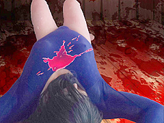 レオタードの涙・・・。01　監禁された美しき青い妖精。