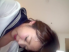 4 逆転中出しs級清楚巨乳　汗たく濃厚セーラー服仕返しっ腰砕け痙攣連