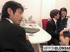 Gorgeous Japanese Teenager 18+ Loves Being Offered Multiple Cocks