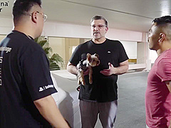 Sky Blue, Alvin Tan And Chinese Guy - Riding Asian Guy At Vegas Amwf