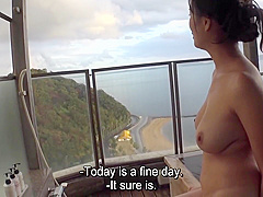 Takes In An Educational How To Sex Guide - Kyoko Maki