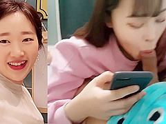 Yi Yuna Blowjob and Face Cumshot