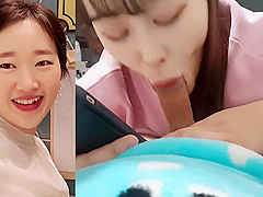 Yi Yuna Blowjob and Face Cumshot