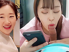Yi Yuna Blowjob and Face Cumshot