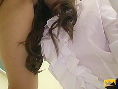 Japanese Teacher Catches Her Student 18+ Masturbating In The Classroom And Sucks His Cock - Brunette Babe