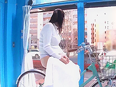 250319エッチなサドルのチャリでイクh1