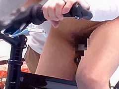 250319エッチなサドルのチャリでイクh1