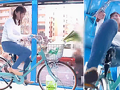 250319エッチなサドルのチャリでイクh1
