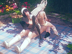 Queen And Nun - Hentai - (uncensored)