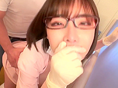 Star Real Japanese Dentist Office Risky - Eimi Fukada