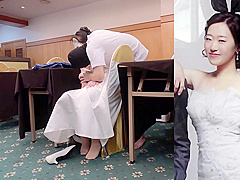 Yi Yuna Fuck by X-Boyfriend Wedding Hall Sex