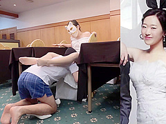 Yi Yuna Fuck by X-Boyfriend Wedding Hall Sex