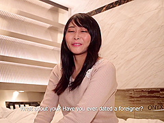 Curious Japanese Beauty Takes First Black Cock And Creampie