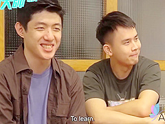 Nerdy Guy Wins Pick-up Game Show And Fucks Cute Brunette Ranako