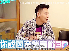 Nerdy Guy Wins Pick-up Game Show And Fucks Cute Brunette Ranako