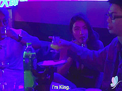 Nerdy Guy Wins Pick-up Game Show And Fucks Cute Brunette Ranako