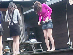 Japanese Fuck Party In The Outdoor Hot Spring