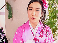 Jav Group Sex With 3 Sexies Geishas Wirh Kimono Fucked By 3 Hard Cocks Samurais