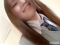 Mona Yuukis Cunt Gets Pounded Raw In Uniform!