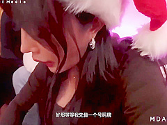 A Raunchy Group Sex Party On Christmas Eve