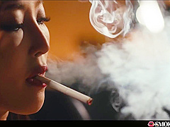 Emiri Momota And Steve Q - Japanese Girl Dirty Talk - Smoking Cigarette And Blowing Smoke On Thick Cock