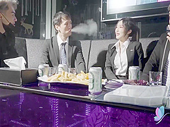 Penny And Her Office Staff Stay Out Late To Celebrate And End Up In Bed