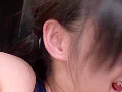 Tied Up Japanese Babe Moans While Her Pussy Is Stuffed