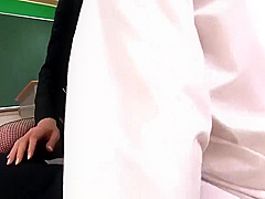 Horny Japanese Teacher Fucks Two Students 18+ With Julia Nanase