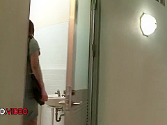 Riho Mikami And Mikami Riho In Sweet Kneels In Stockings To Provide Japanese Blowjob Delight