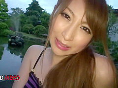 Reira Aisakis Amateur Outdoor Naughty Play With Toys On Her Young Asian Pussy