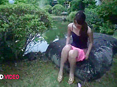 Reira Aisakis Amateur Outdoor Naughty Play With Toys On Her Young Asian Pussy