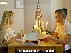 Li Na - Her New Boyfriend Spend The Day At Home Exploring Each Others