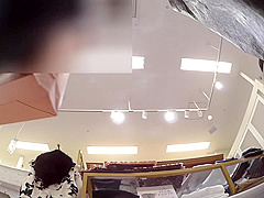 Spying on a Sexy Babe