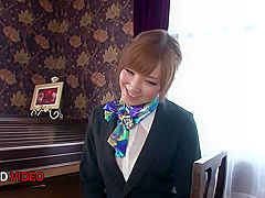 Lustful Gives Blowjob Then Takes Creampie While Wearing Stockings With Shiina Hikaru And Hikaru Shiina