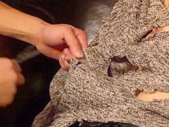 Charming Asian Slut Takes Dick Through Her Ripped Pants - Ayaka Minamino