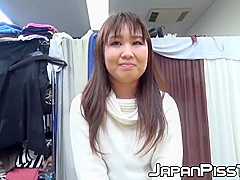 Pisses While Several Strangers Watch Her