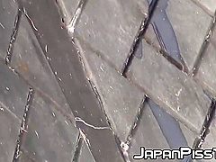 Pervy Guy Films Three Japanese Schoolgirls Peeing Outside