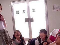 Beautiful Temptresses In Sexy Cosplays At The Snack Bar And Sex With Them - Wan Horikita And Ichika Matsumoto