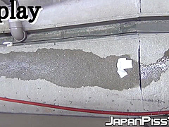 Hairy Pussy Asian Babes Close Up Pissing