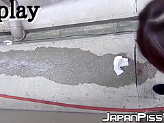 Hairy Pussy Asian Babes Close Up Pissing