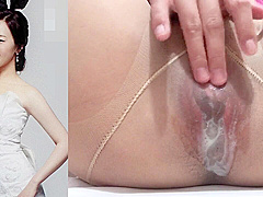 Yi Yuna Pantyhose Fucking Pussy with Sperm