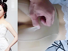 Yi Yuna Pantyhose Fucking Pussy with Sperm